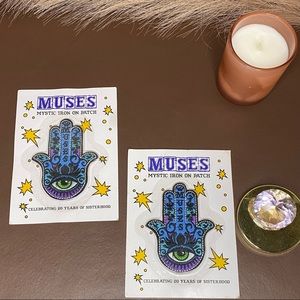 🎉3 for $15🎉 Rare Krewe Of Muses Mystic Iron On Patches New Orleans Mardi Gras